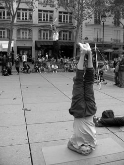 Scène de rue à Paris!