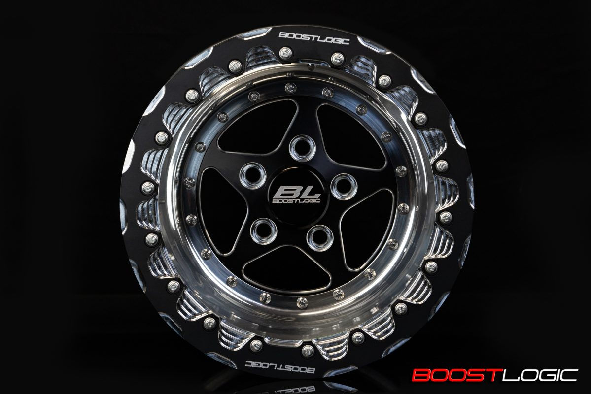 Boost Logic Front 18" 5 Spoke Drag Wheels