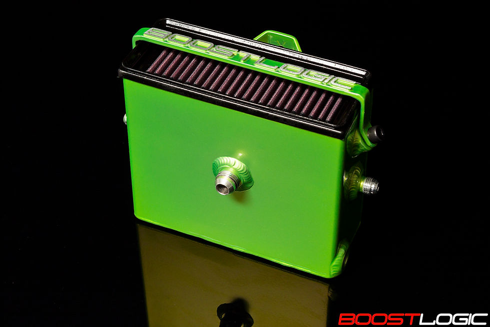 Thumbnail: Boost Logic Engine Breathing System with Additional Oil Filler Neck Vent