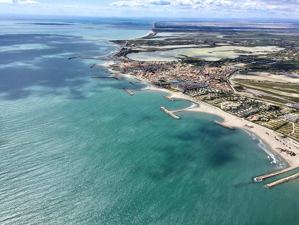 Miniature : VOL D'INITIATION 30 MN ENTRE SALINS DU MIDI, CAMARGUE ET LITTORAL