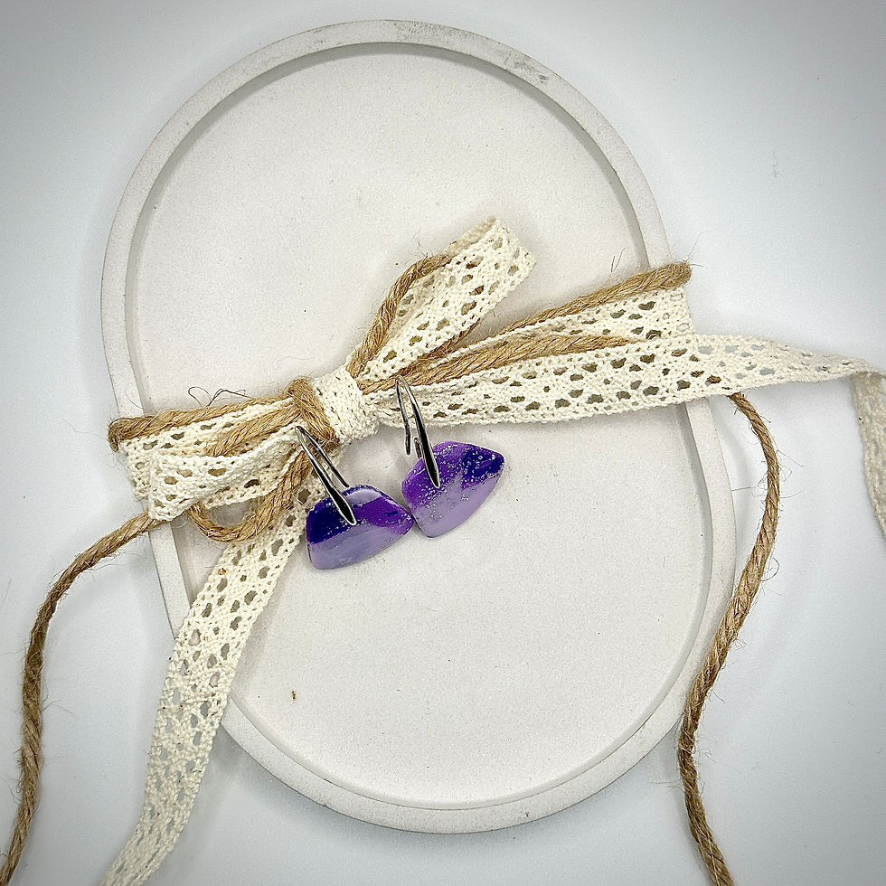 Thumbnail: Earrings Violet/Silver 3