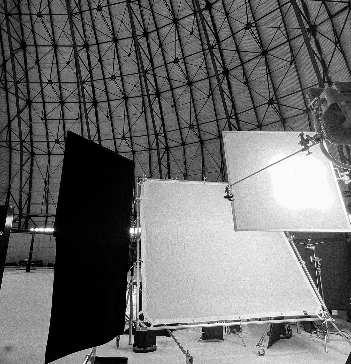 Behind-the-scenes lighting and grip work by Second Mark Lighting & Grip