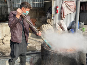 Afghan Carpet Weaving  