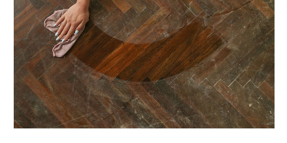 dusty wood floor