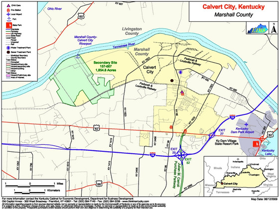 Marshall County – Calvert Riverport Corridor