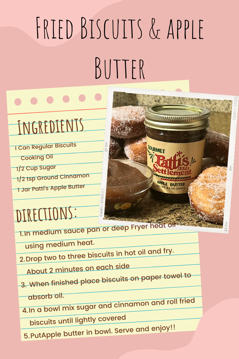 Fried Biscuits & Apple Butter