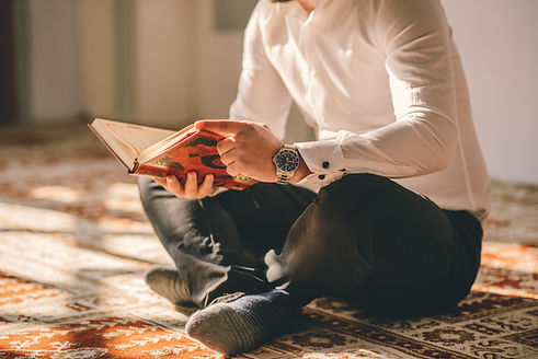 Man Reading Book