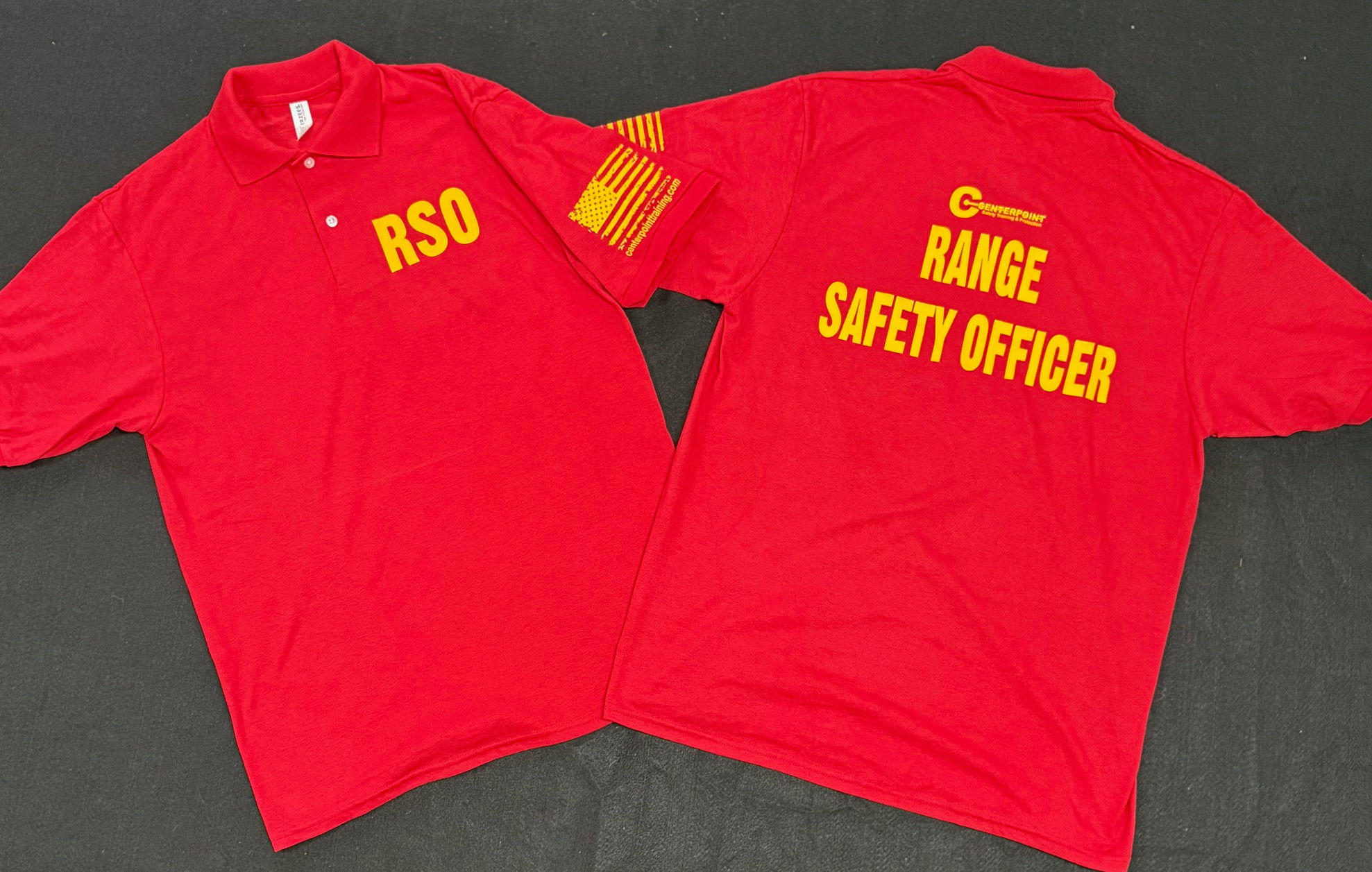 Range Safety Officer Polo Shirt, Short Sleeve