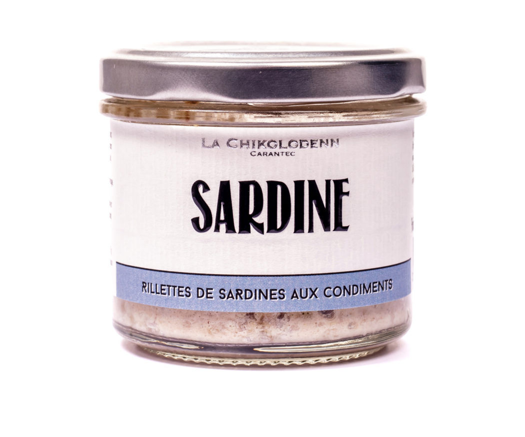 Rillettes De Sardines Aux Condiments - 90G - La Chikolodenn