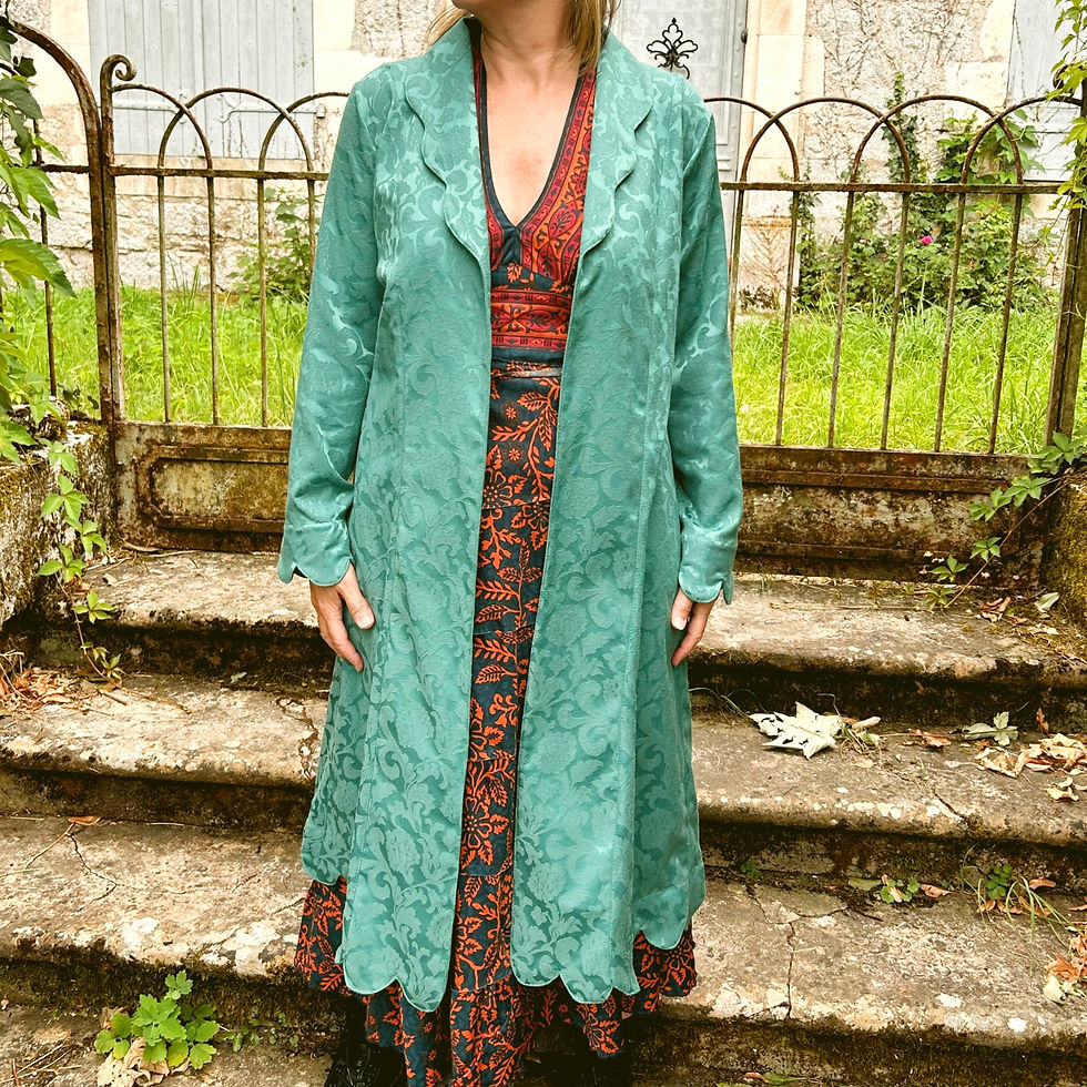 Thumbnail: Baroque Scalloped Dress Coat