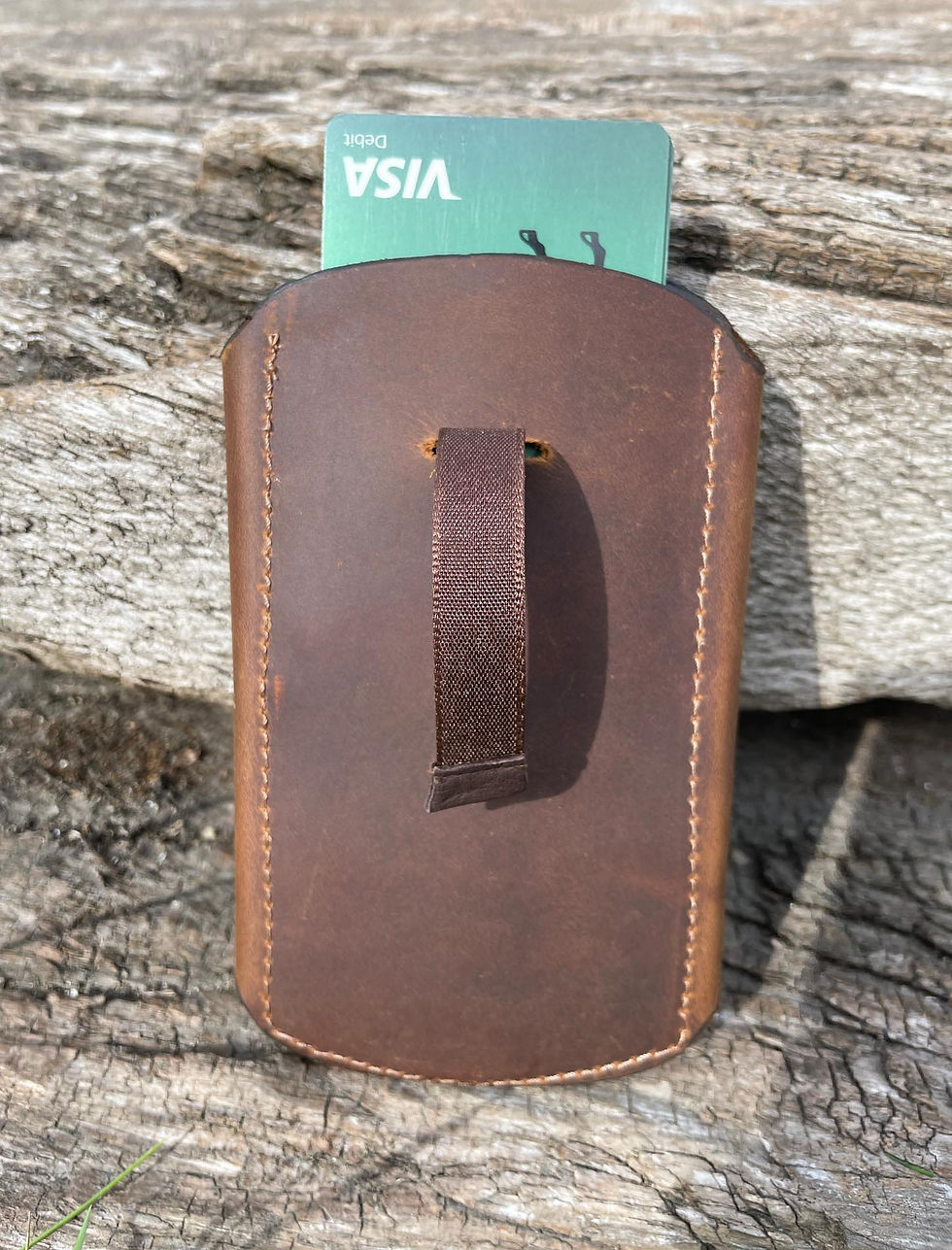 Thumbnail: TRIPLE LEATHER WALLET - Brown
