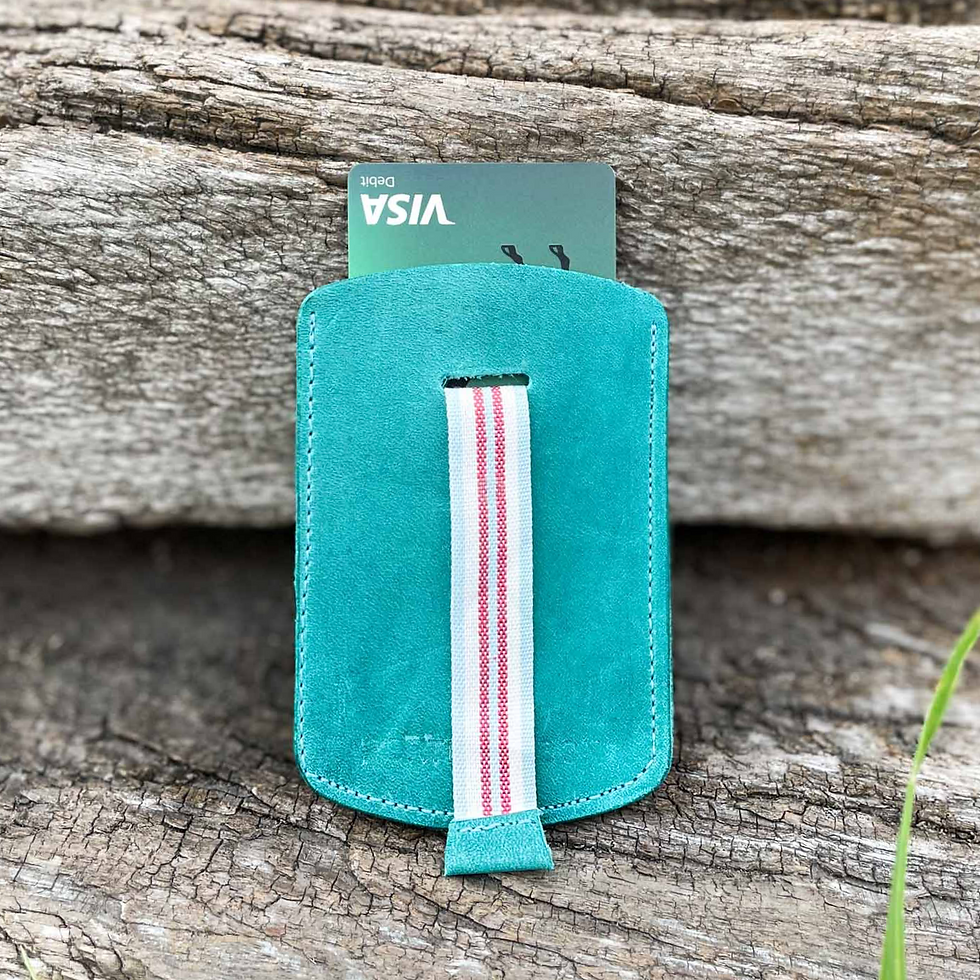 Thumbnail: LEATHER WALLET - Turquiose