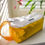 Thumbnail: Waxed Cotton Washbag - Yellow & White