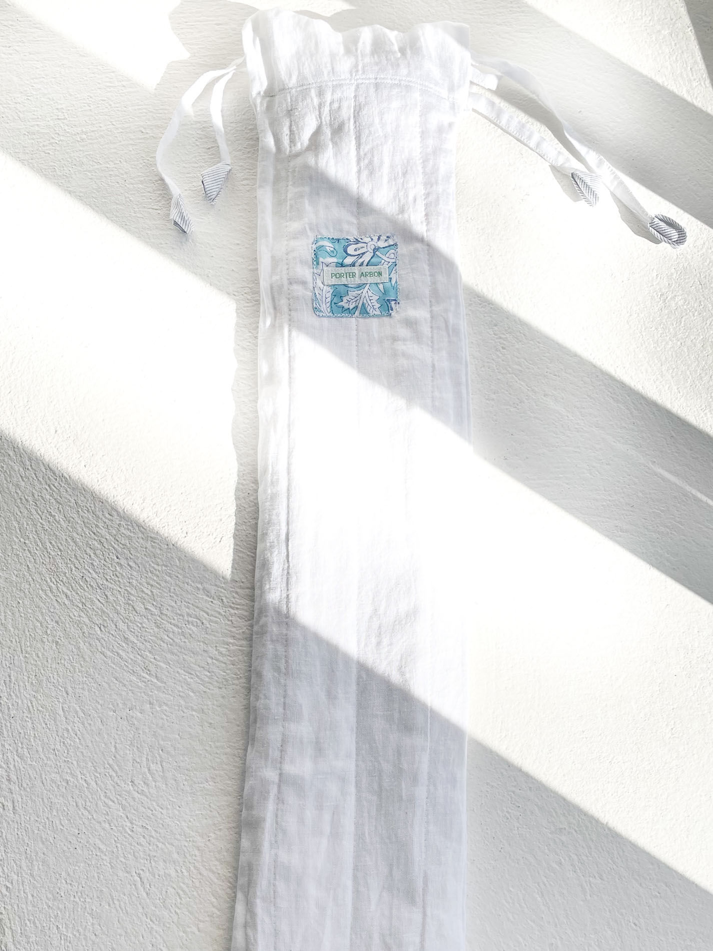 Housse en lin Lantic Longshore - Mer Blanche