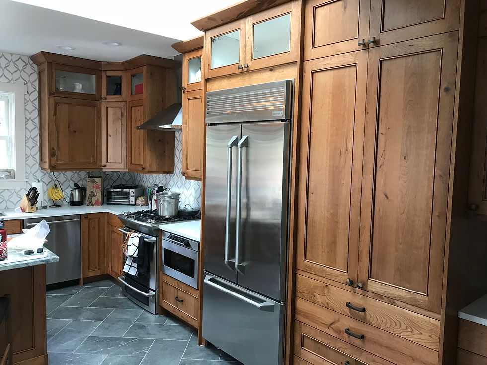 SHAKER KITCHEN IN RUSTIC CHERRY
