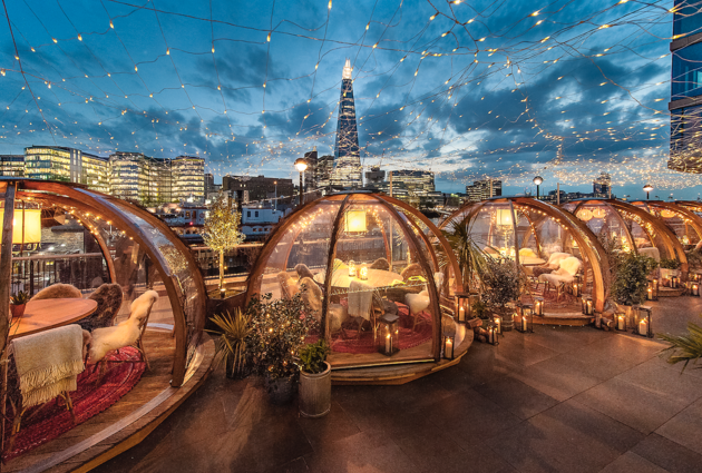 Top 7 rooftop bars in London