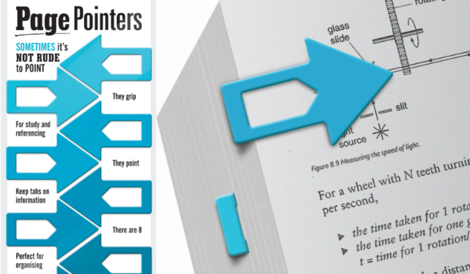 Page Pointers for reading