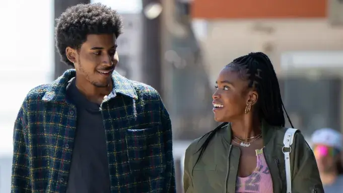 Neflix's Forever - Justin (Michael Cooper Jr) and Keshia (Lovie Simone)
