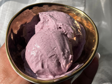 Easy 3 Ingredient Mixed Berry Ice Cream