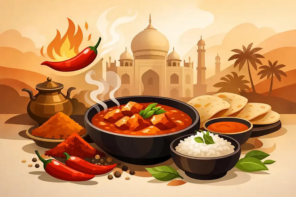 Wie scharf ist indisches Curry wirklich?