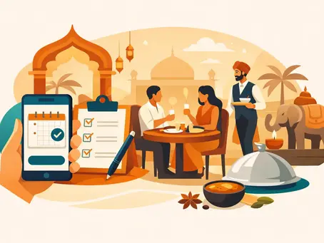 Masala Mahal Reservierung Erfahrung im Restaurant
