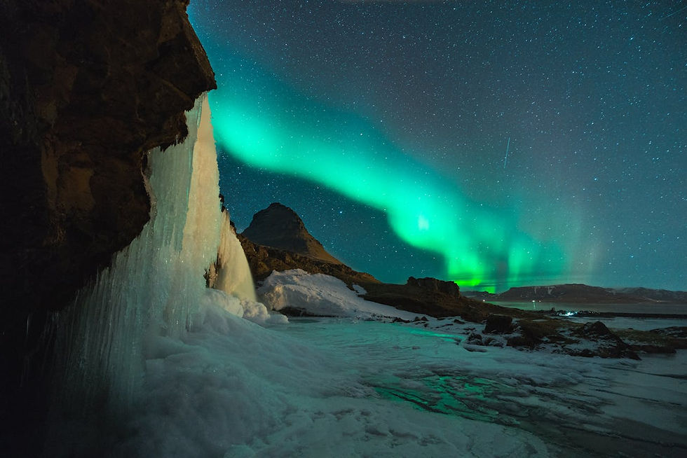 aurora boreal, islandia