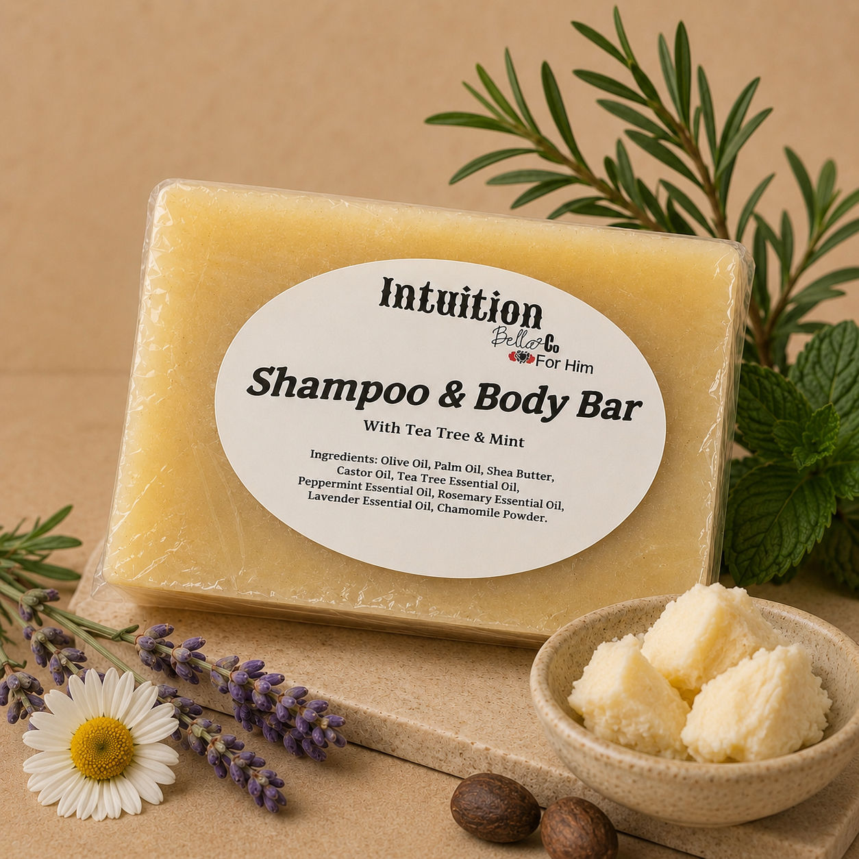 Tea Tree & Mint Shampoo Bar