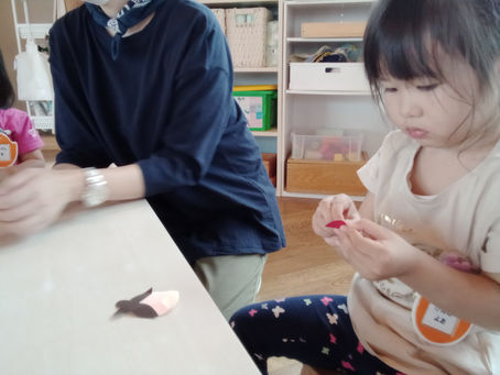 ことり組 七夕飾り作り