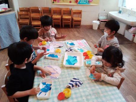 今週のゆり、うさぎ組