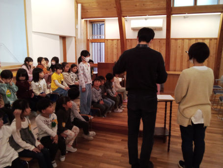 卒園式リハーサル、避難訓練のおさらい