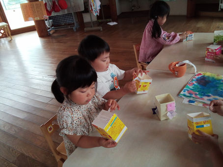 ことり組 小物入れ作り