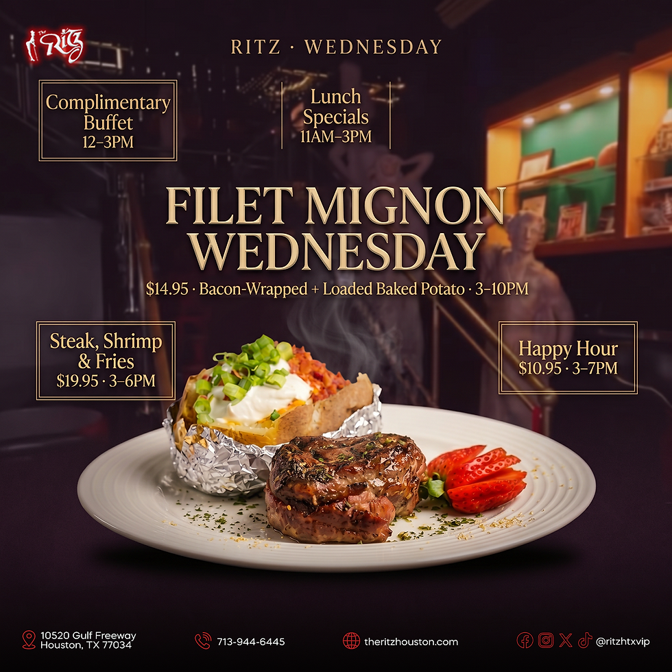 Filet Mignon Wednesdays