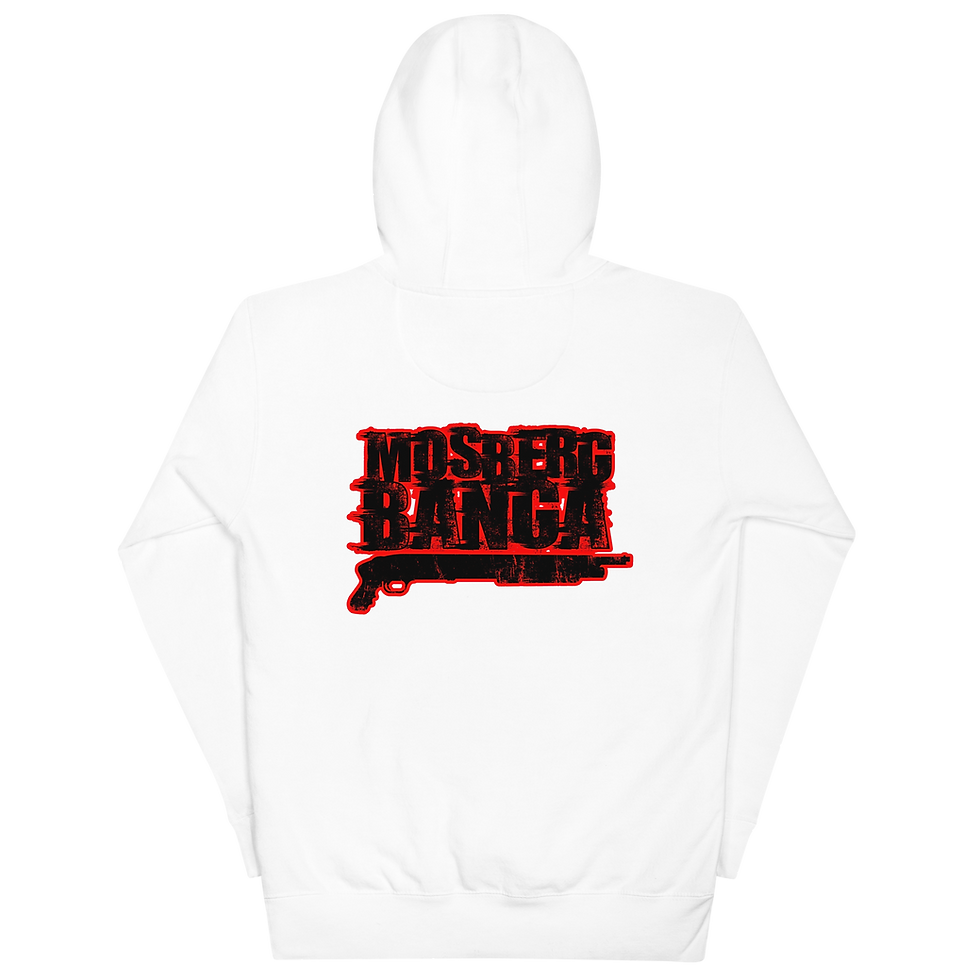 Thumbnail: Black Logo Mosberg Banga Hoodie