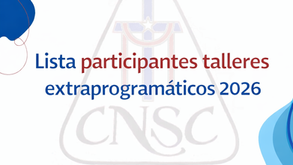 Participantes talleres extraprogramáticos 2026