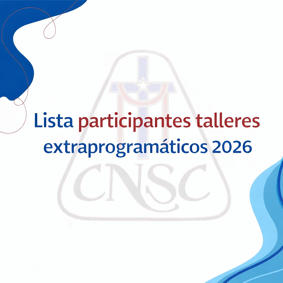 Participantes talleres extraprogramáticos 2026