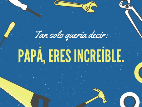 FELÍZ DÍA A TODOS LOS PAPÁS DEL NUESTRA !!