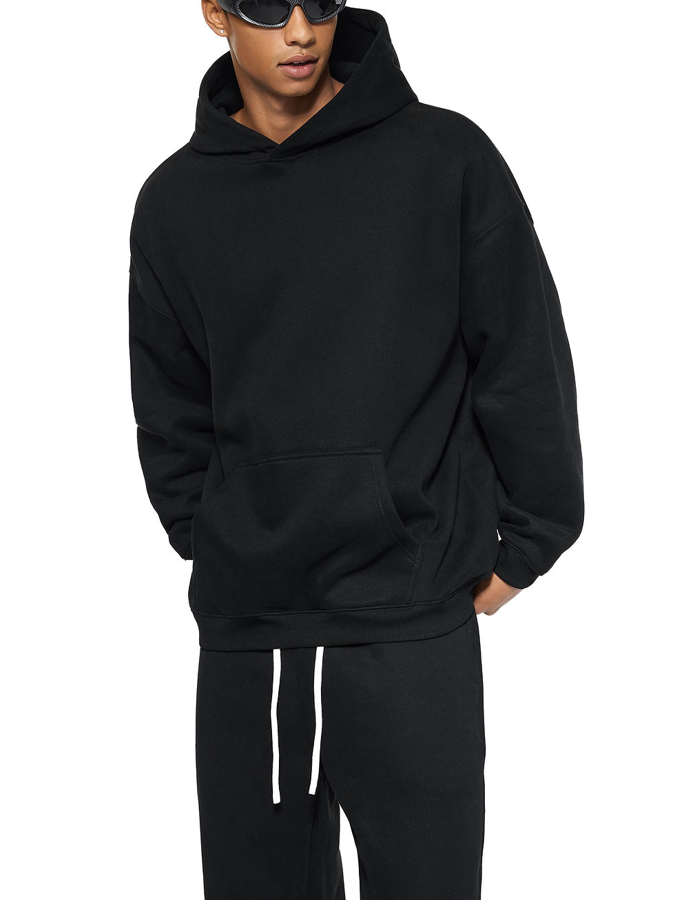 Thumbnail: Bunny Wailer Trefoil – Bunny Wailer Remix Hoodie Oversize Fleeced Hoodie