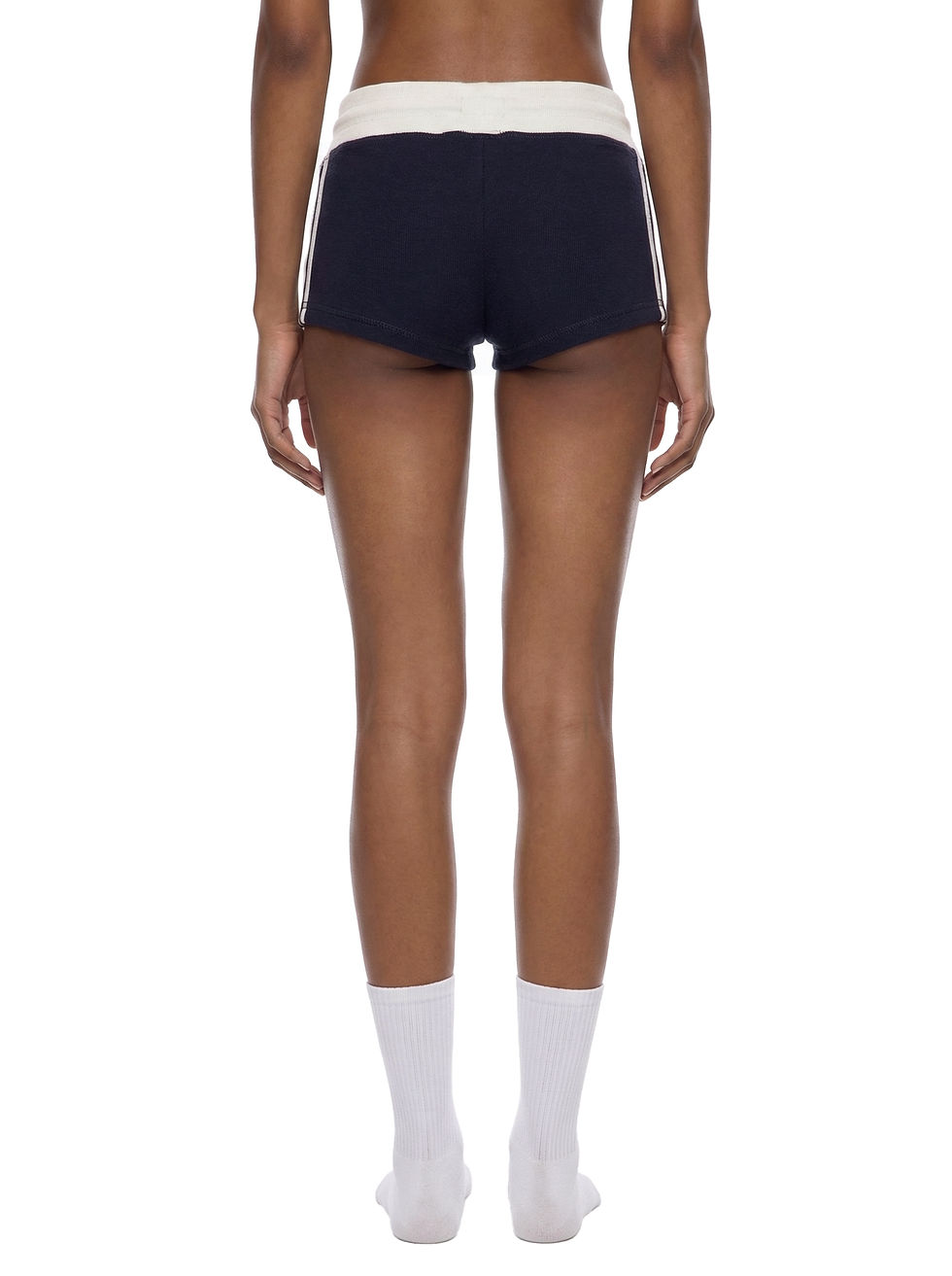 Thumbnail: Vuarnet & Very Cute Vintage Women's Contrast Stripe Track Shorts