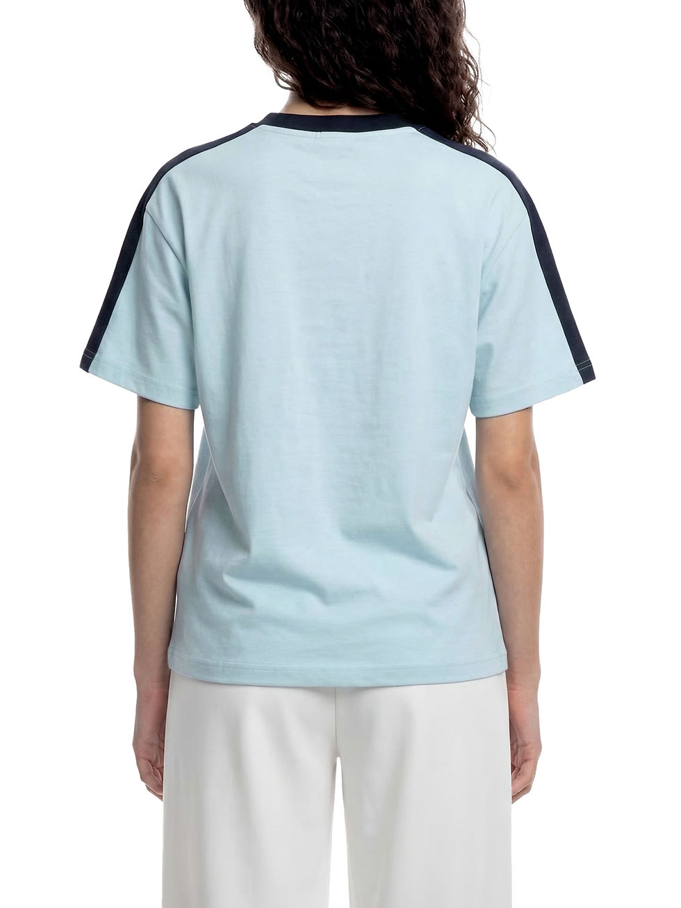 Thumbnail: Bunny Wailer - Original Trefoil - Unisex Color block Striped T-Shirt