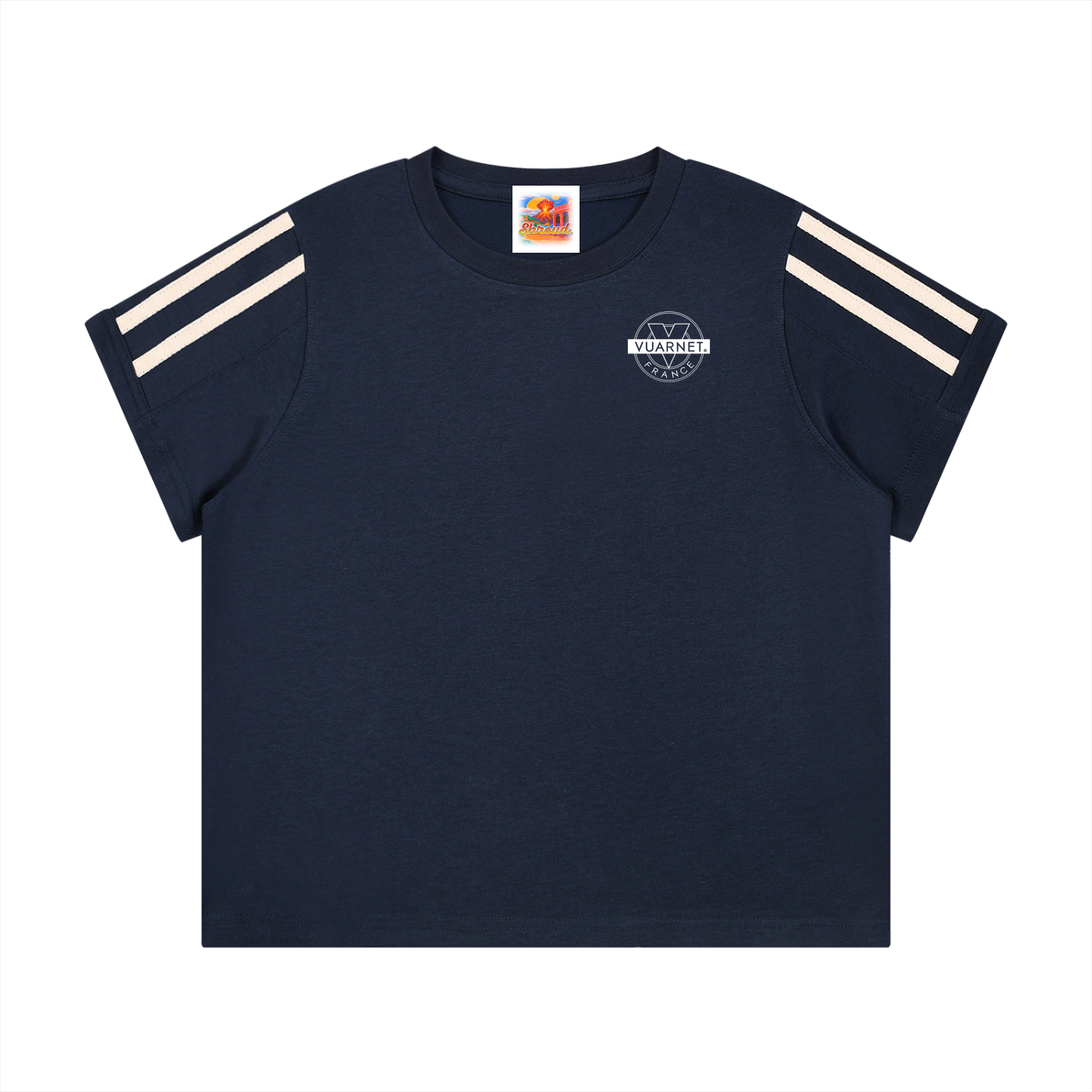 Vuarnet Vintage - Women's Varsity Stripe T-Shirt