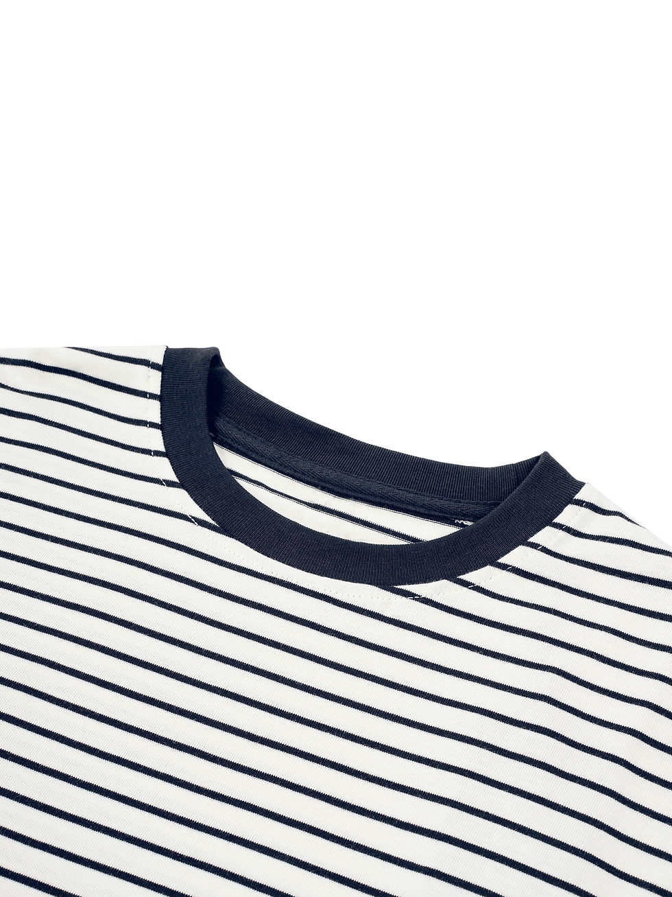 Thumbnail: Burning Spears Balloon - Kid's Striped Long Sleeve T-Shirt