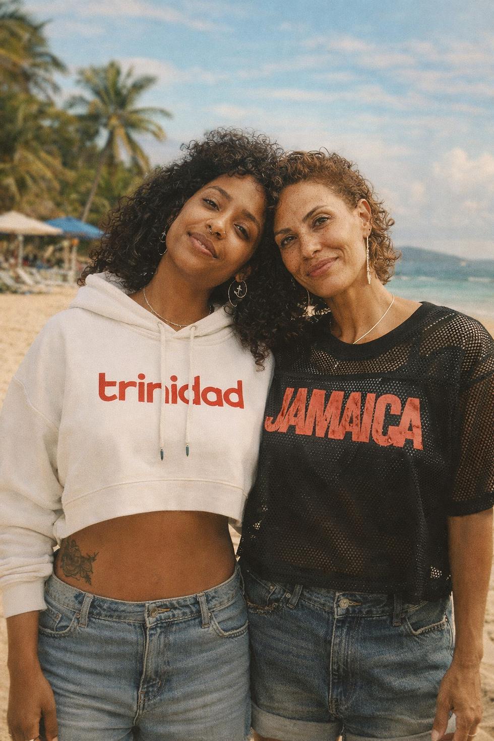 Thumbnail: Cute Trini Crop Hoodie