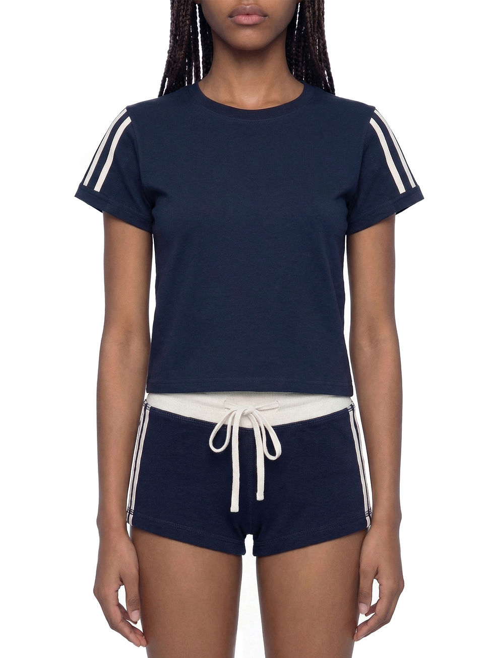 Thumbnail: Vuarnet Vintage - Women's Varsity Stripe T-Shirt