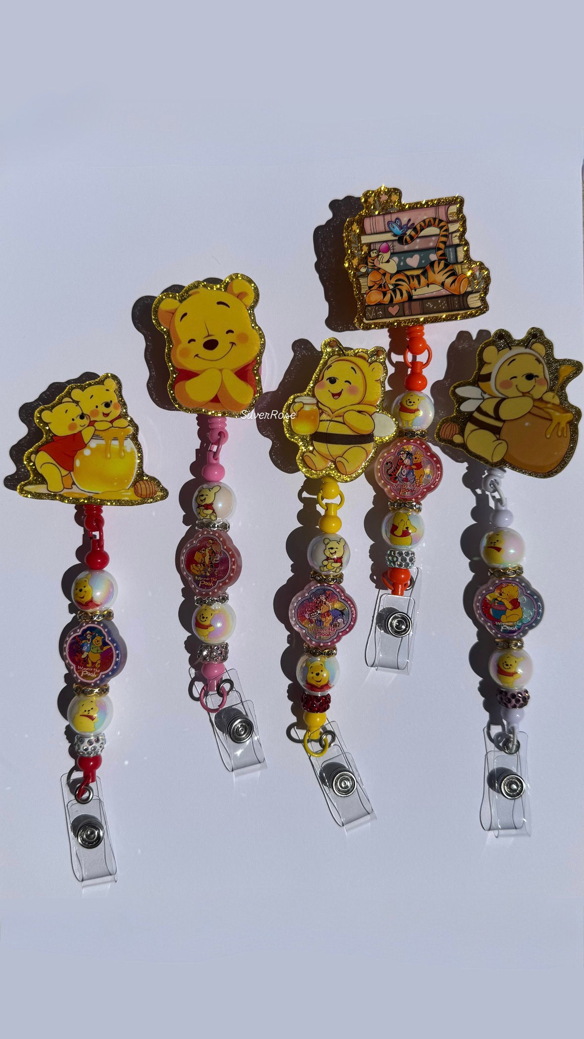 Pooh honey Badge reels 