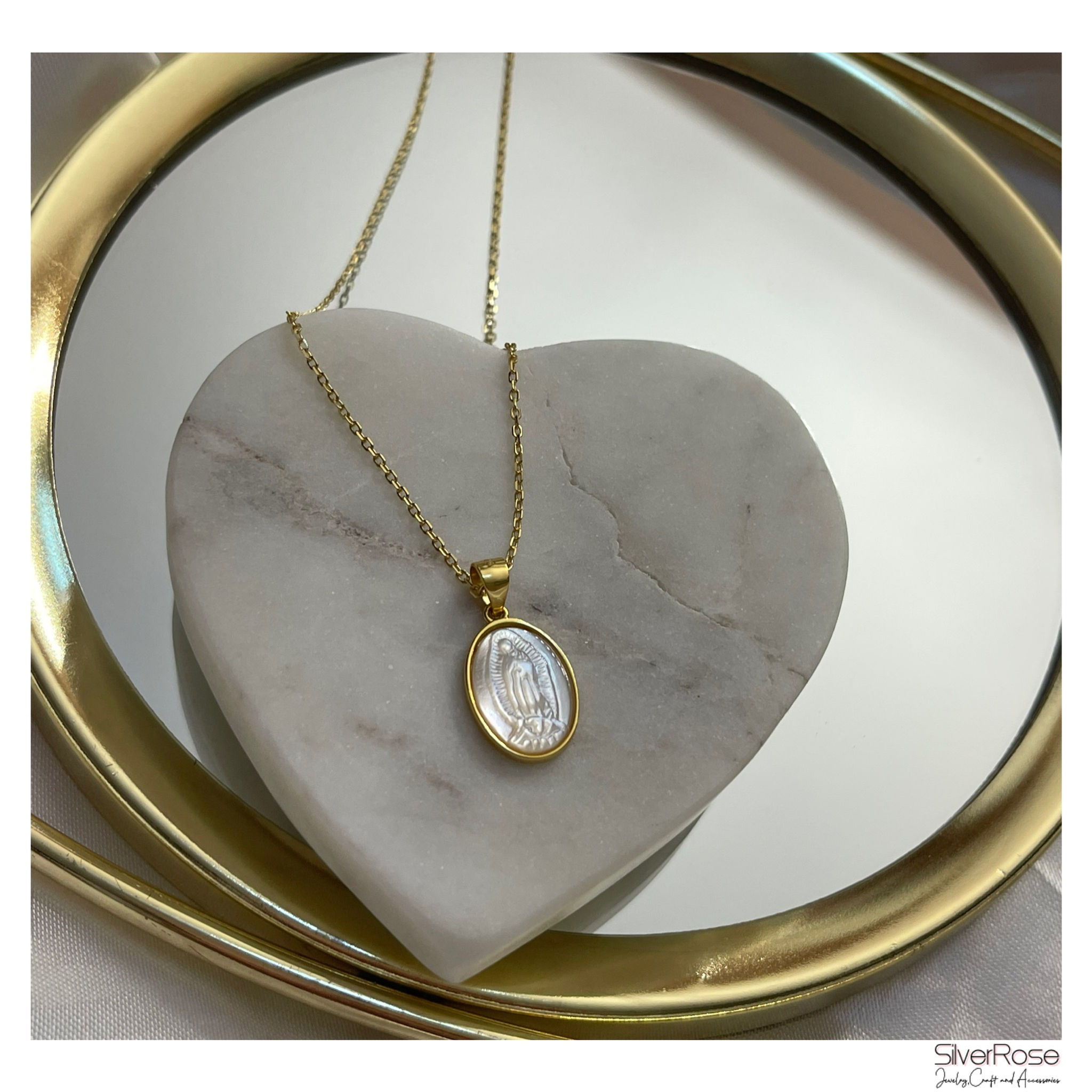 Silver 925-Virgin Necklace