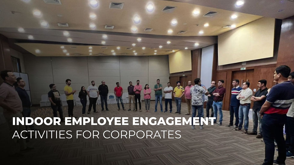 Indoor employee engagement activities for corporates