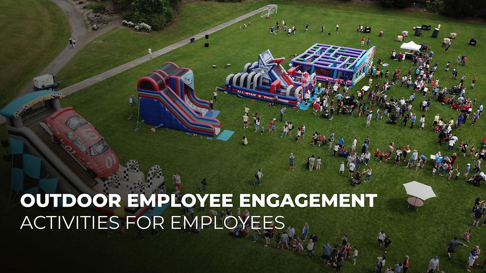 Outdoor employee engagement activities for employees