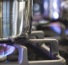 Pot on Gas Burner