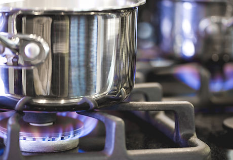Pot on Gas Burner