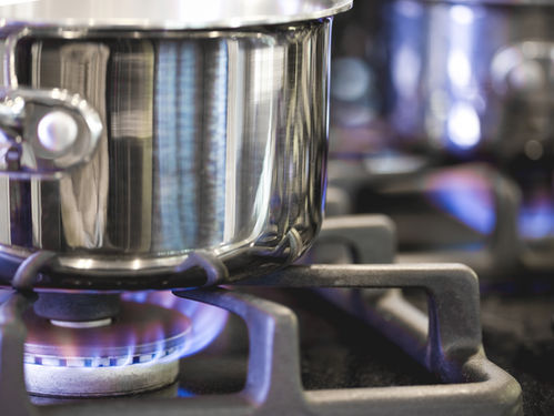 A sample of water is boiling as heat is added at a constant rate. Which statement describes the pote